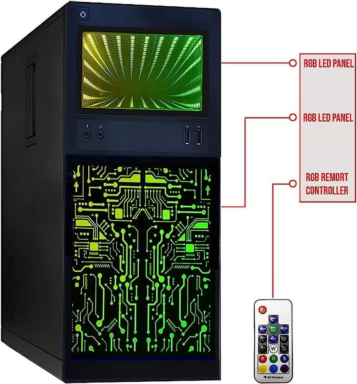 Restored Gaming PC Desktop Intel Core i7 16GB RAM 256GB SSD O710254
