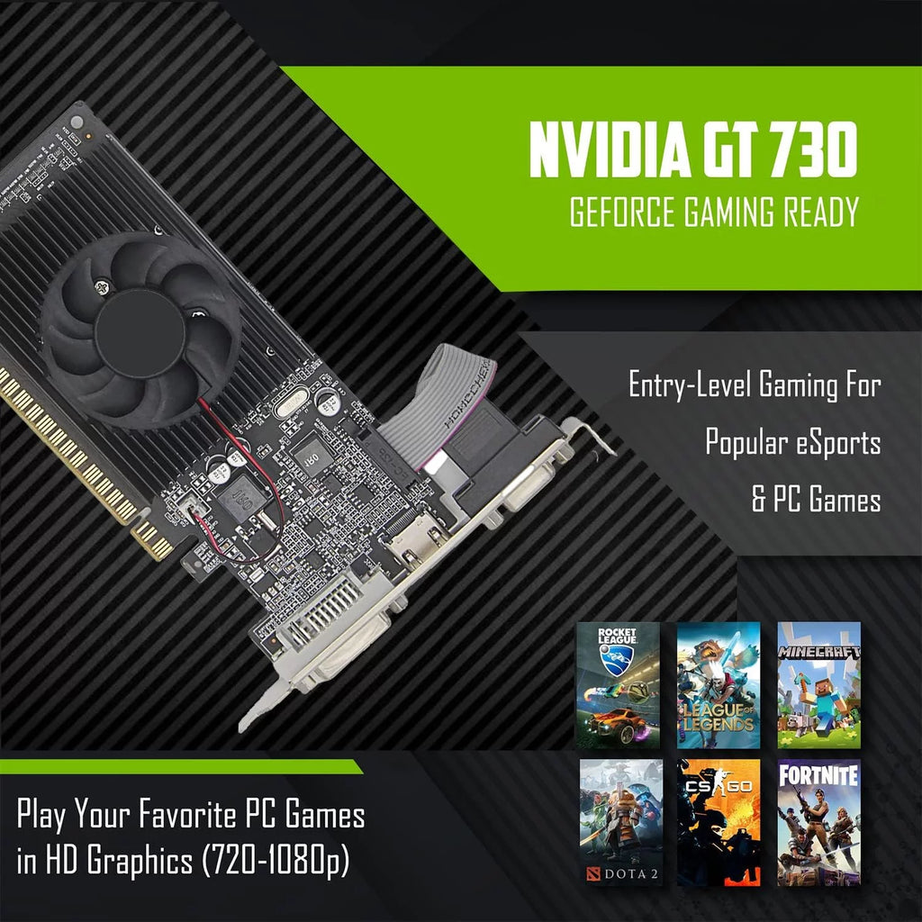 Restored Gaming PC Desktop Intel Core i7 16GB RAM 256GB SSD O710254