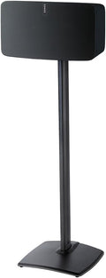 Black Wireless Speaker Stand with Cable Management W54077