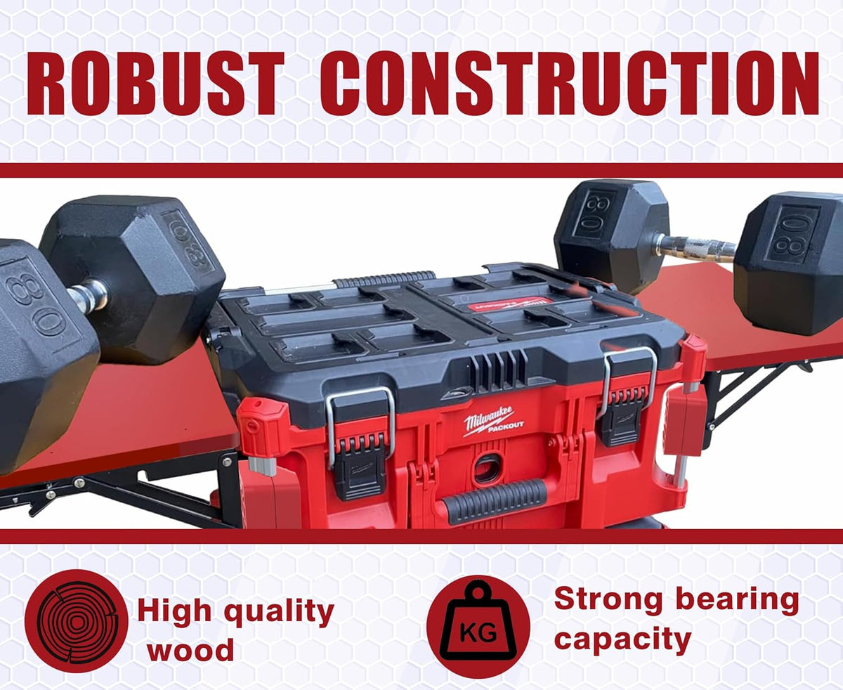 Red Folding Table for Milwaukee Packout L434