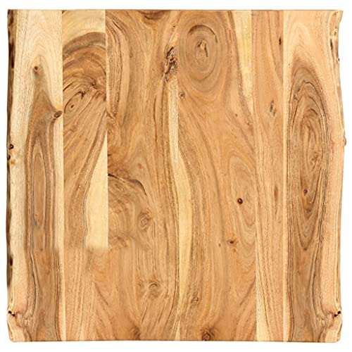 Solid Acacia Wood Table Top 22.8" x(19.7"-23.6") x1 I1345