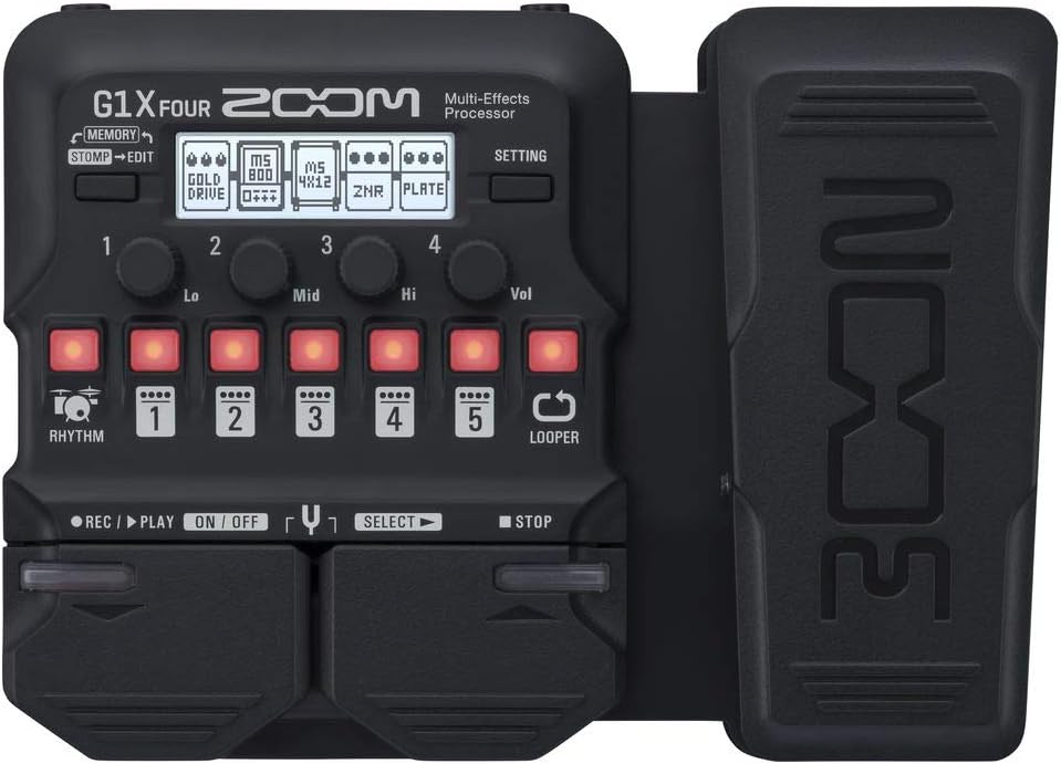 Guitar Effects Processor with Expression Pedal J3898