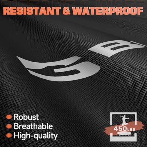40"/48" Foldable Mini Trampoline with Durable Bungees Y487465