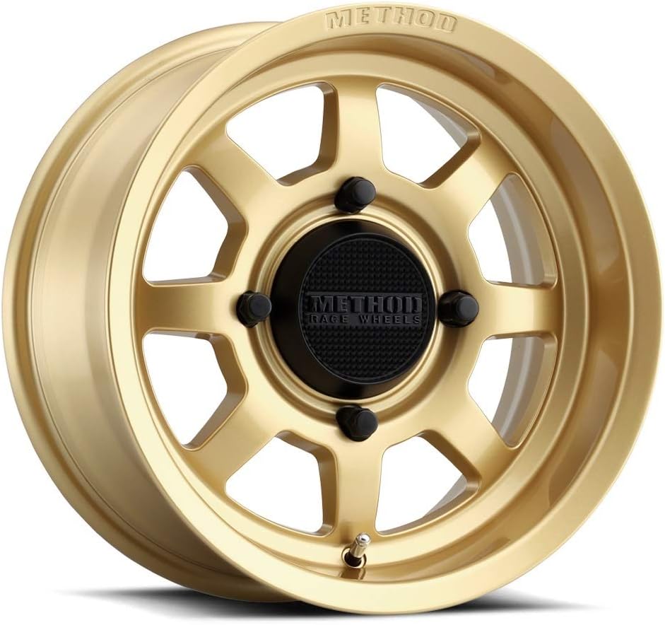 14 Gold Wheels 32 Carnivore Tires 4x156 Bolt Pattern 3/8x24 Lug Kit K9077