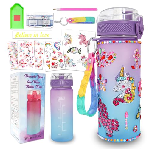 Gem Diamond Painting Water Bottle Kits C9090