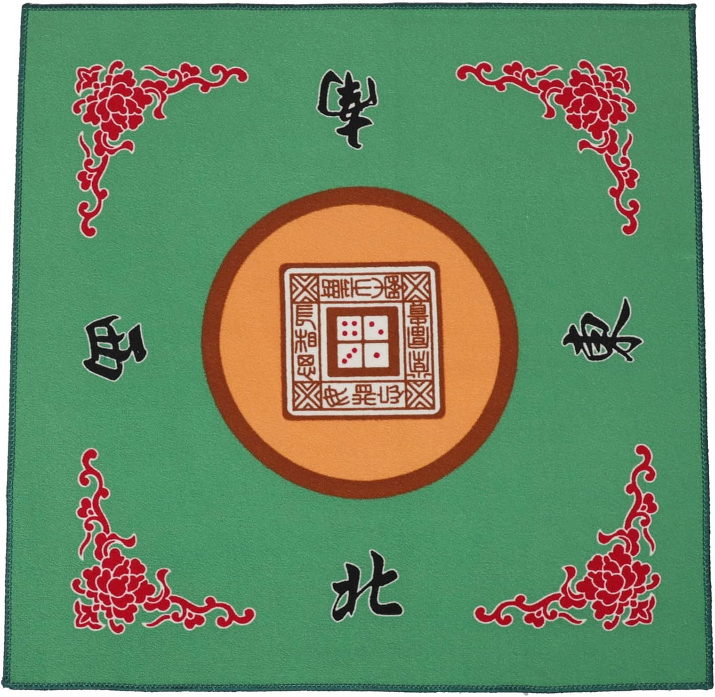 X-Large 1.6" Durable Melamine Mahjong Tiles with Carrying Case X465787