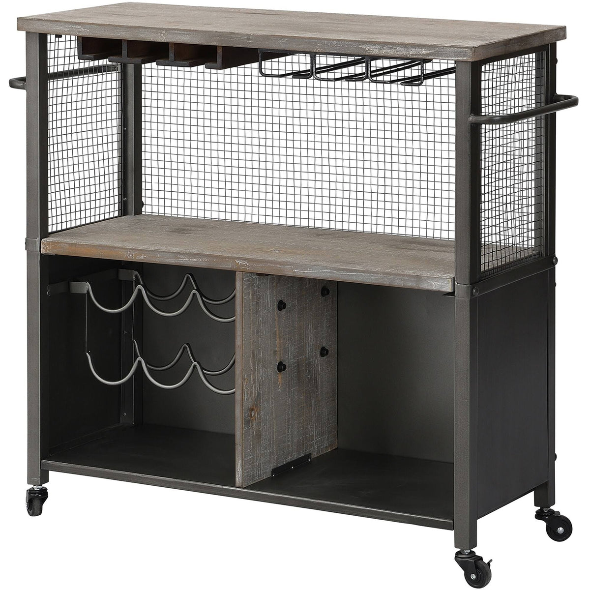 Farmhouse Kitchen Cart - White M4422