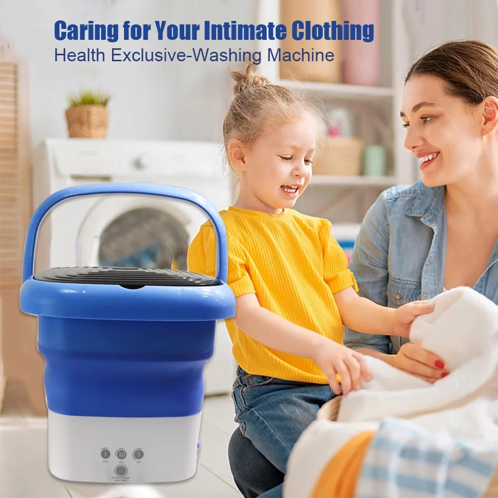 Portable Foldable Mini Washer and Dryer Combo Y92026