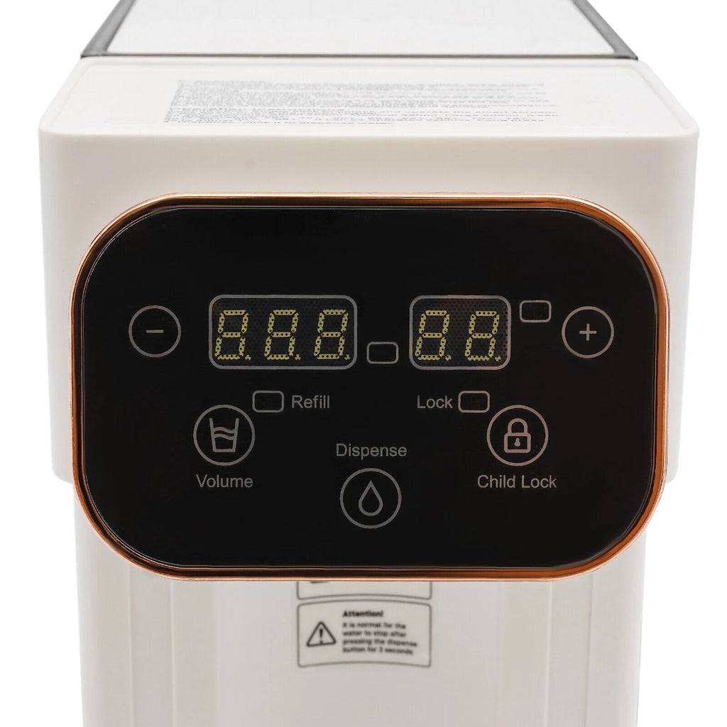 1500W Electric Kettle Hot Water Dispenser with Filter LCD Panel Y49956