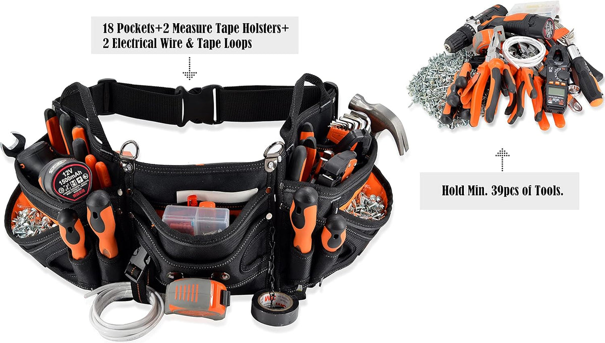 Heavy-Duty Electrician Tool Belt T254