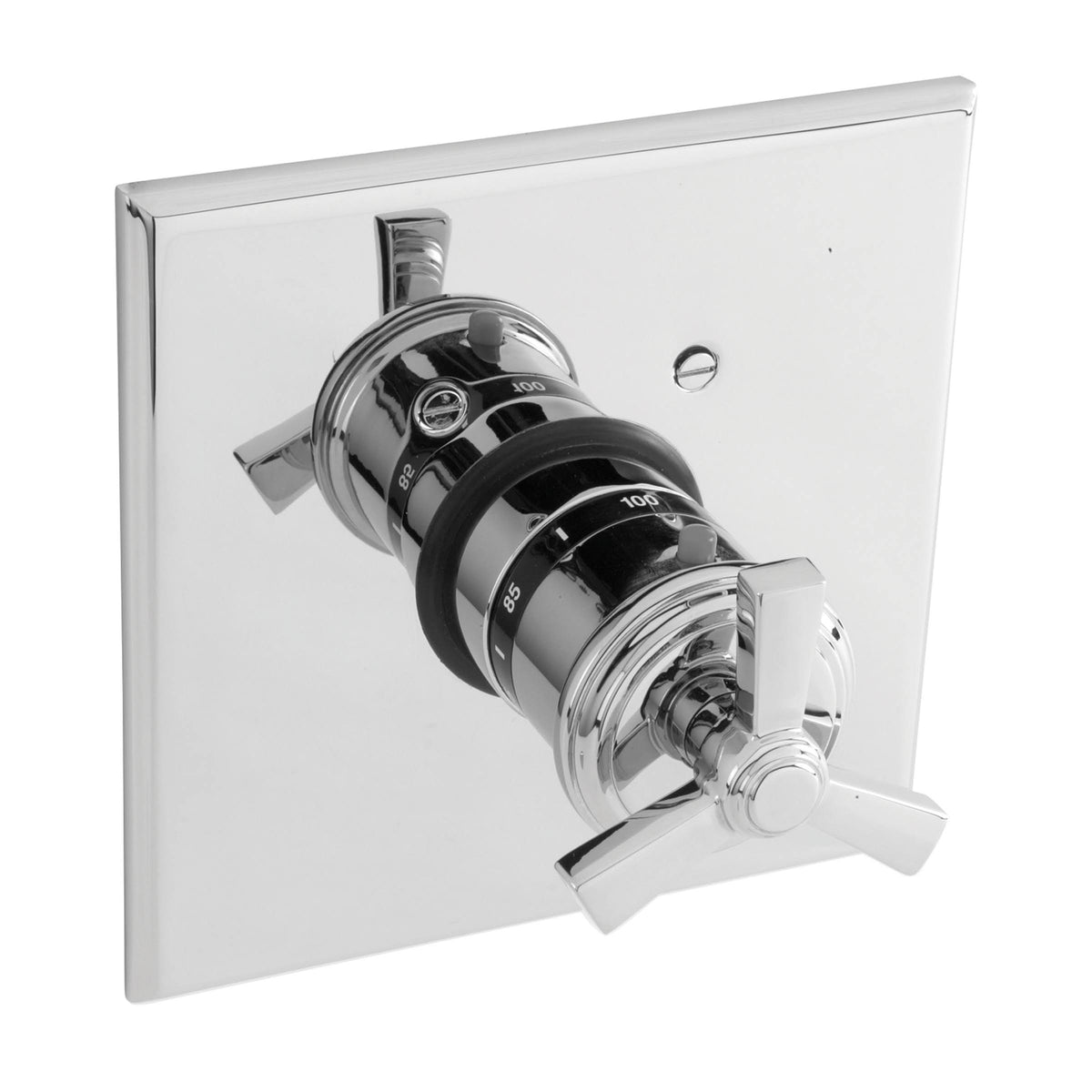 Oil Rubbed Bronze Thermostatic Trim Plate with Handle M5890