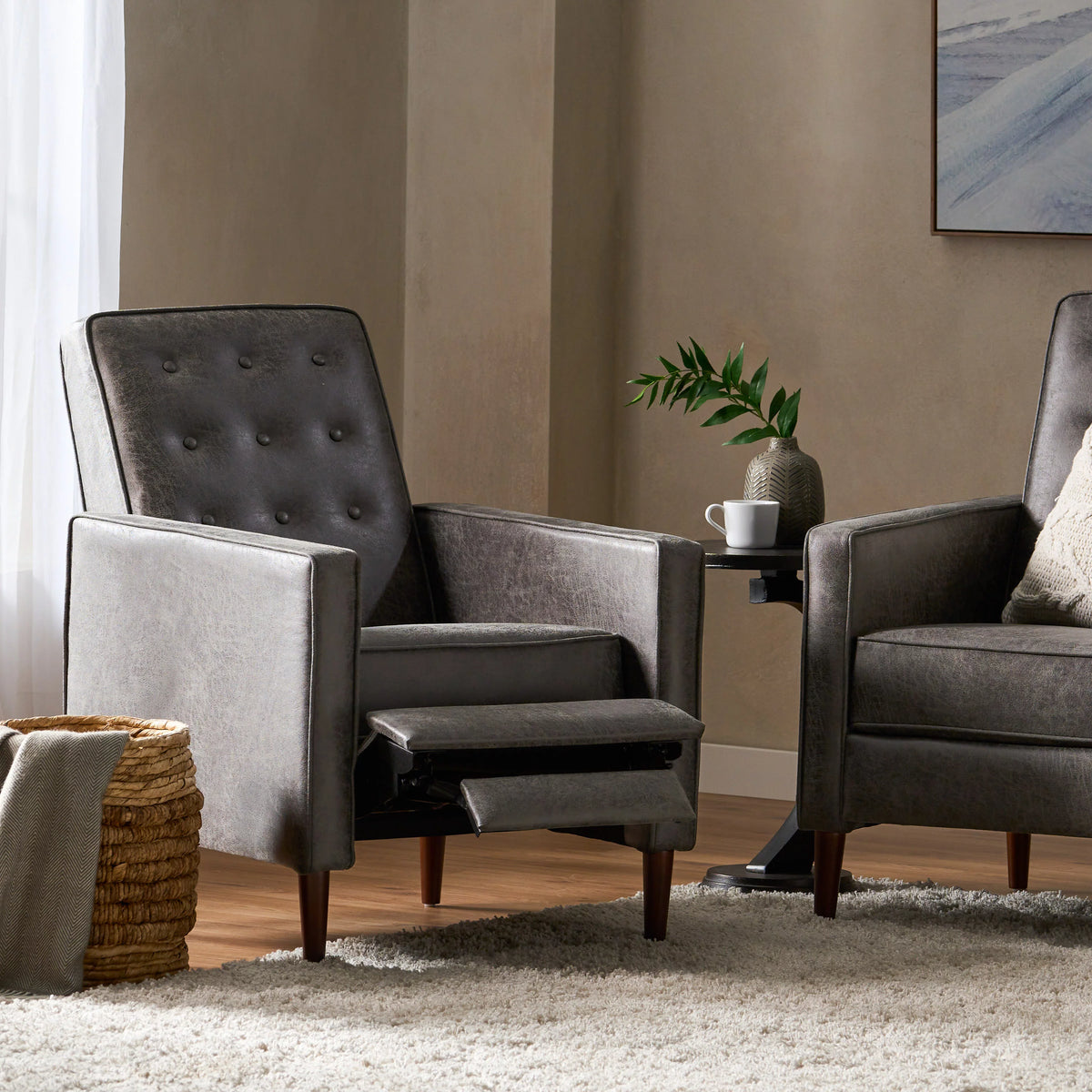Microfiber Recliner S275