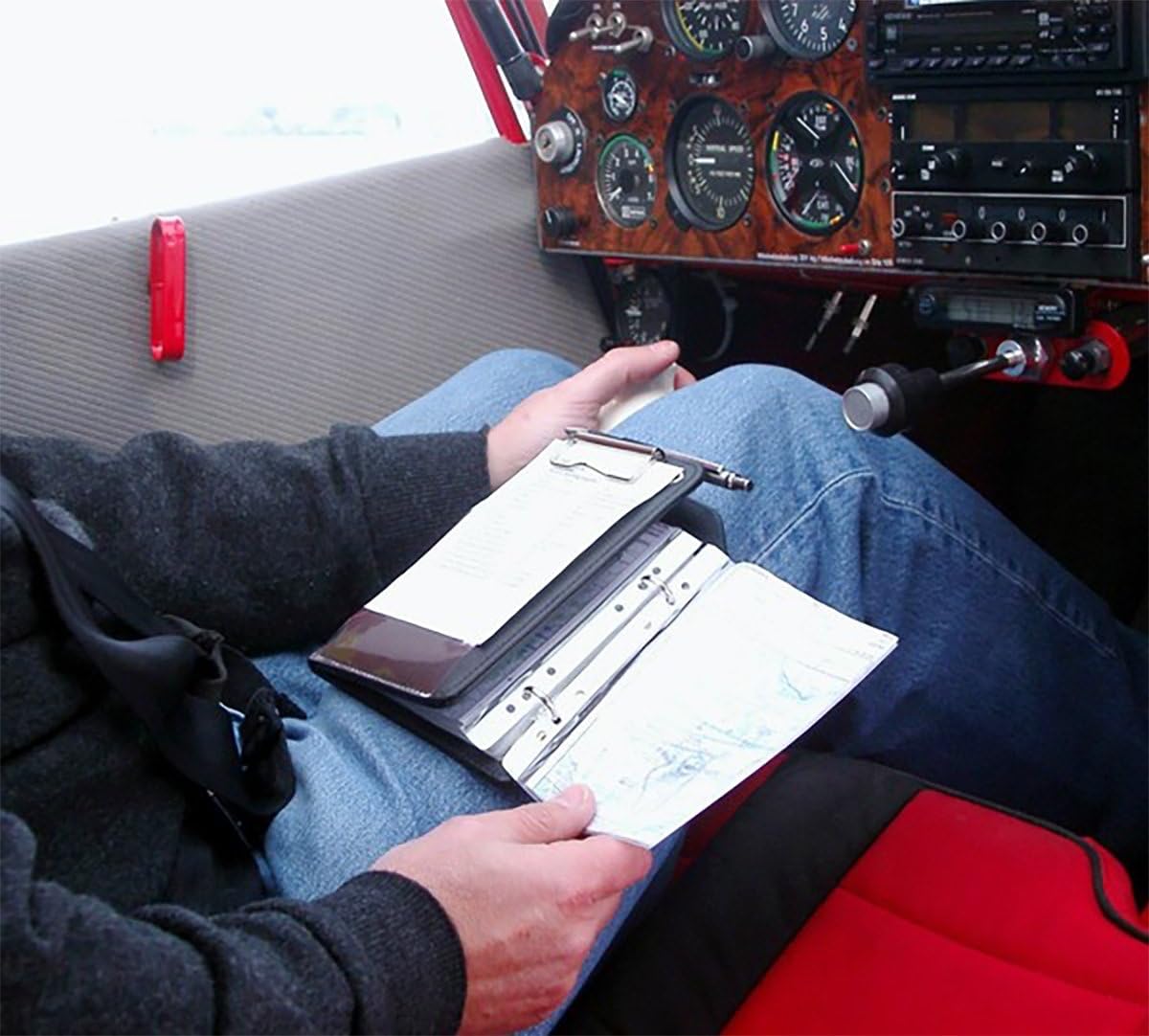 Aviation Professional Pilot Kneeboard, Reduced Size, Pack of 2 E210