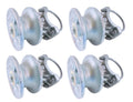 Cantilevered Gate Rollers Set of 4 C137