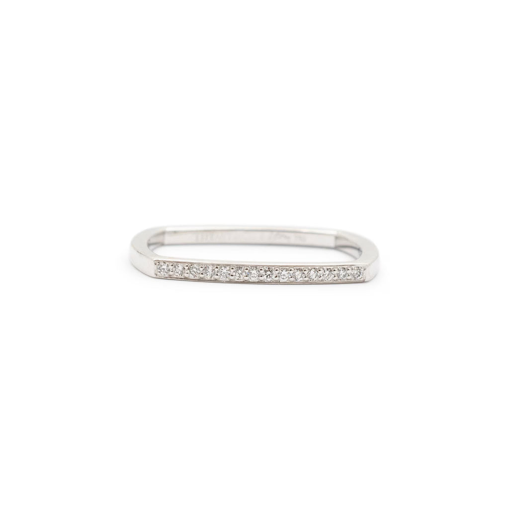 18K White Gold Diamond Wedding Band P846621