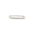 18K White Gold Diamond Wedding Band P846621