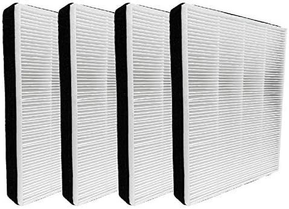 True HEPA Replacement Filter, 4 Filters O538468