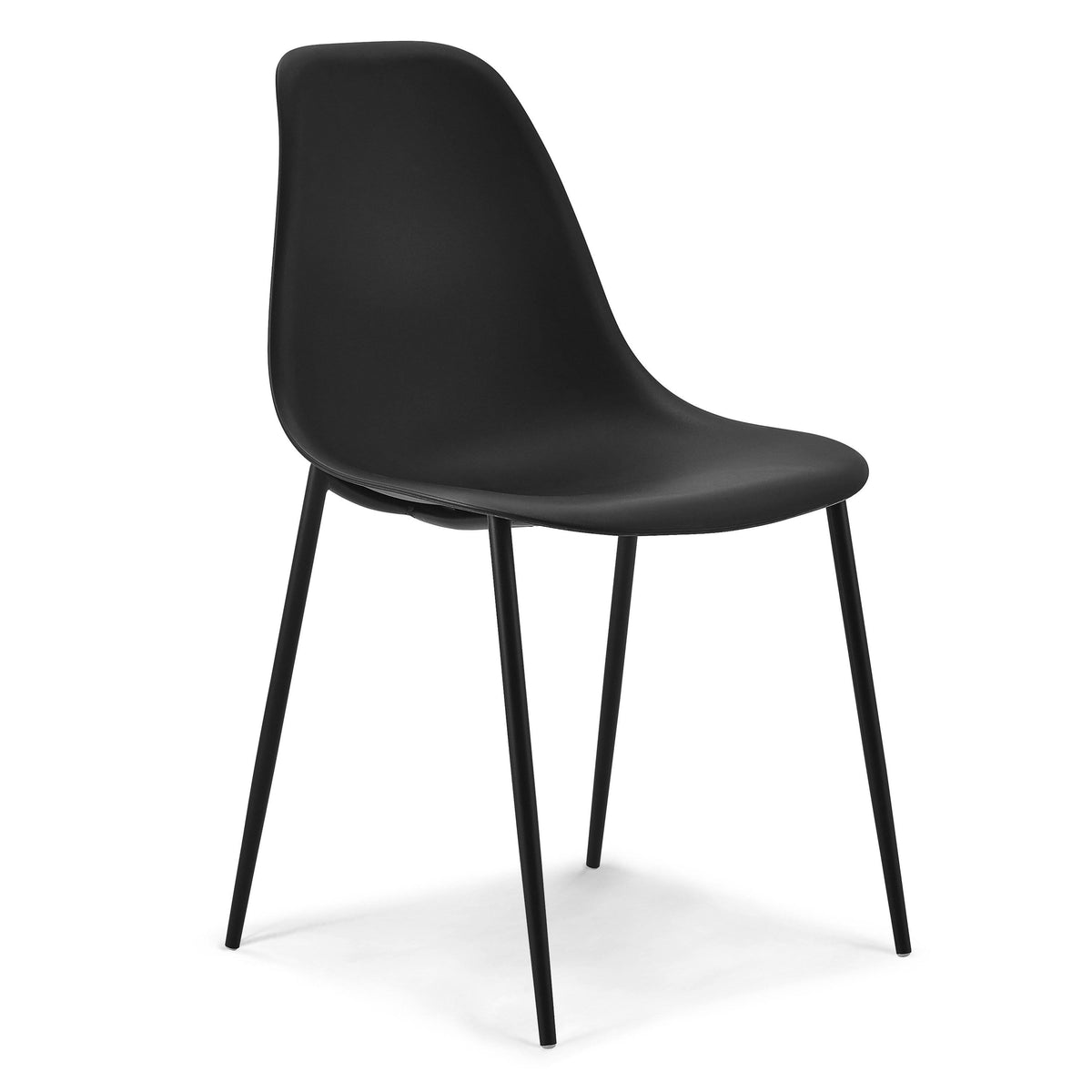 Sunburst Yellow Poly Dining Chair Set of 2 F340248