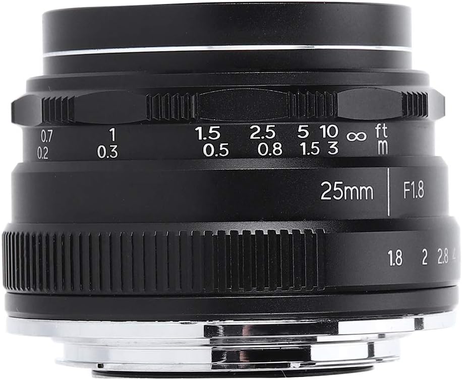 25mm F1.8 M4/3 Mount Camera Lens, Pack of 2 X689