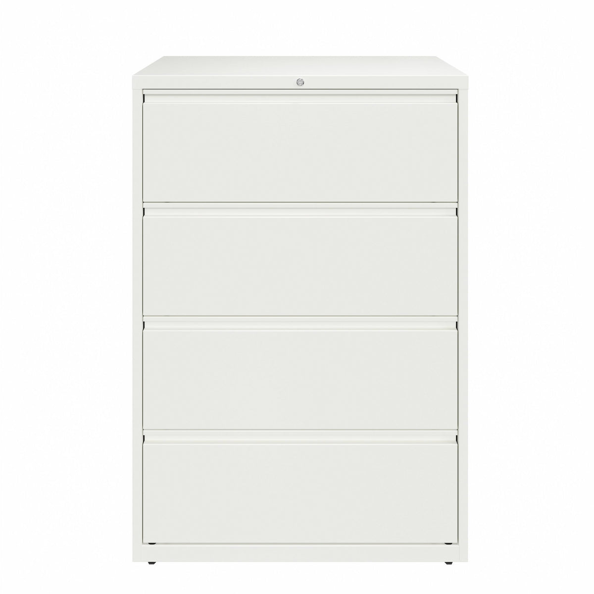White 4-Drawer Lateral File Cabinet A49205