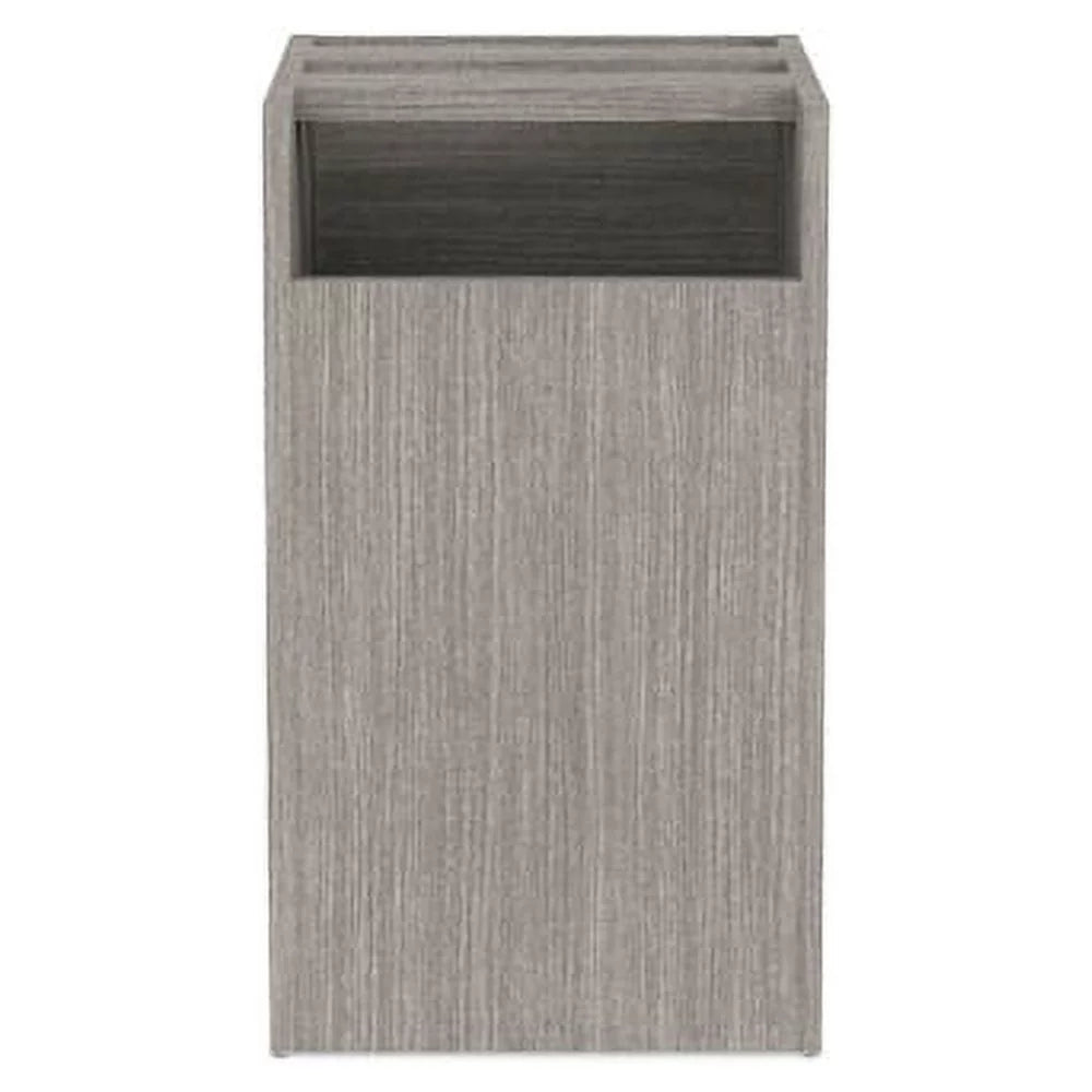Full Pedestal File 2 Legal/Letter-Size File Drawers Gray A809