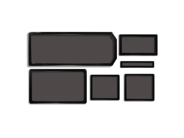 Black Frame Black Mesh Dust Filter Kit R395093