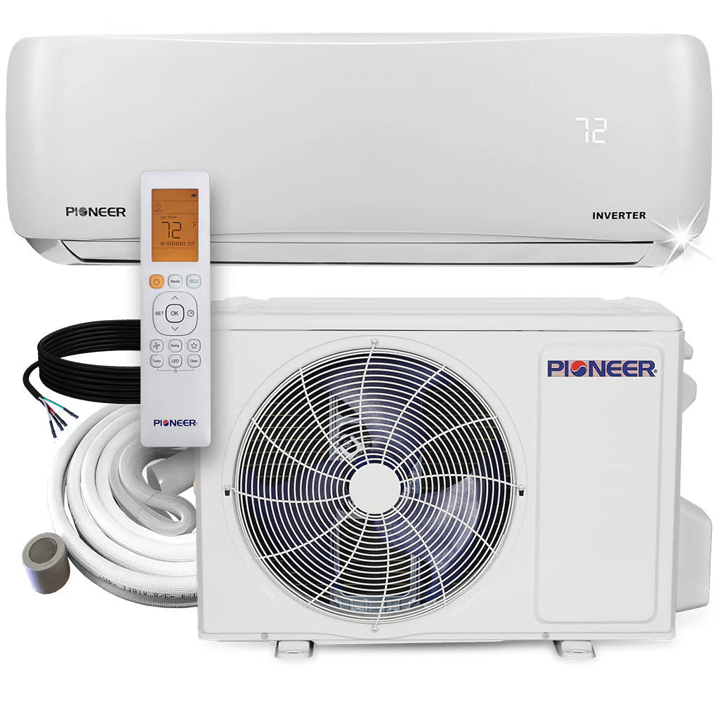 9,000 BTU 20.5 SEER 115V Ductless Mini-Split Inverter Heat Pump System K523