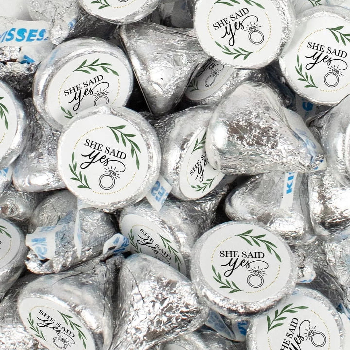 300 Pcs Milk Chocolate Kisses Party Favors (3 lb) M9160