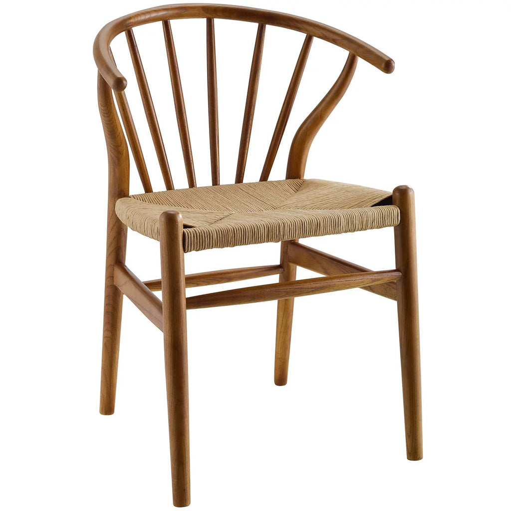 Walnut Wood Dining Side Chair H244195