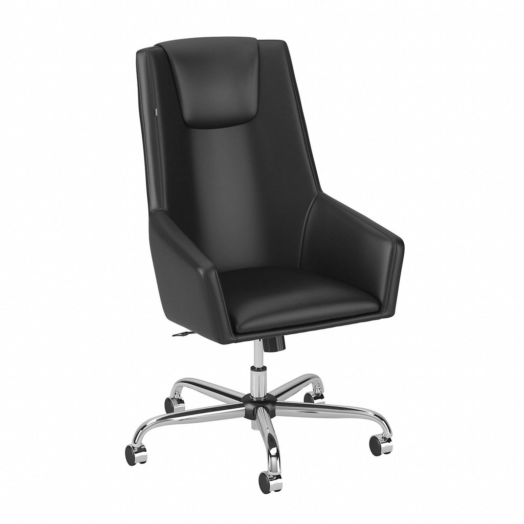 High Back Leather Box Chair R759