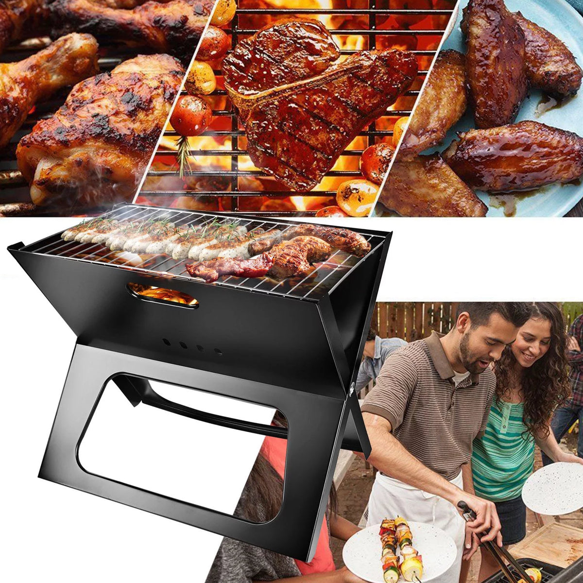 Portable Foldable Charcoal BBQ Grill U878