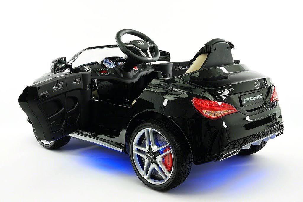 Licensed Mercedes CLA45 AMG Electric Kids Ride-On Car with Rubber Tires J593989