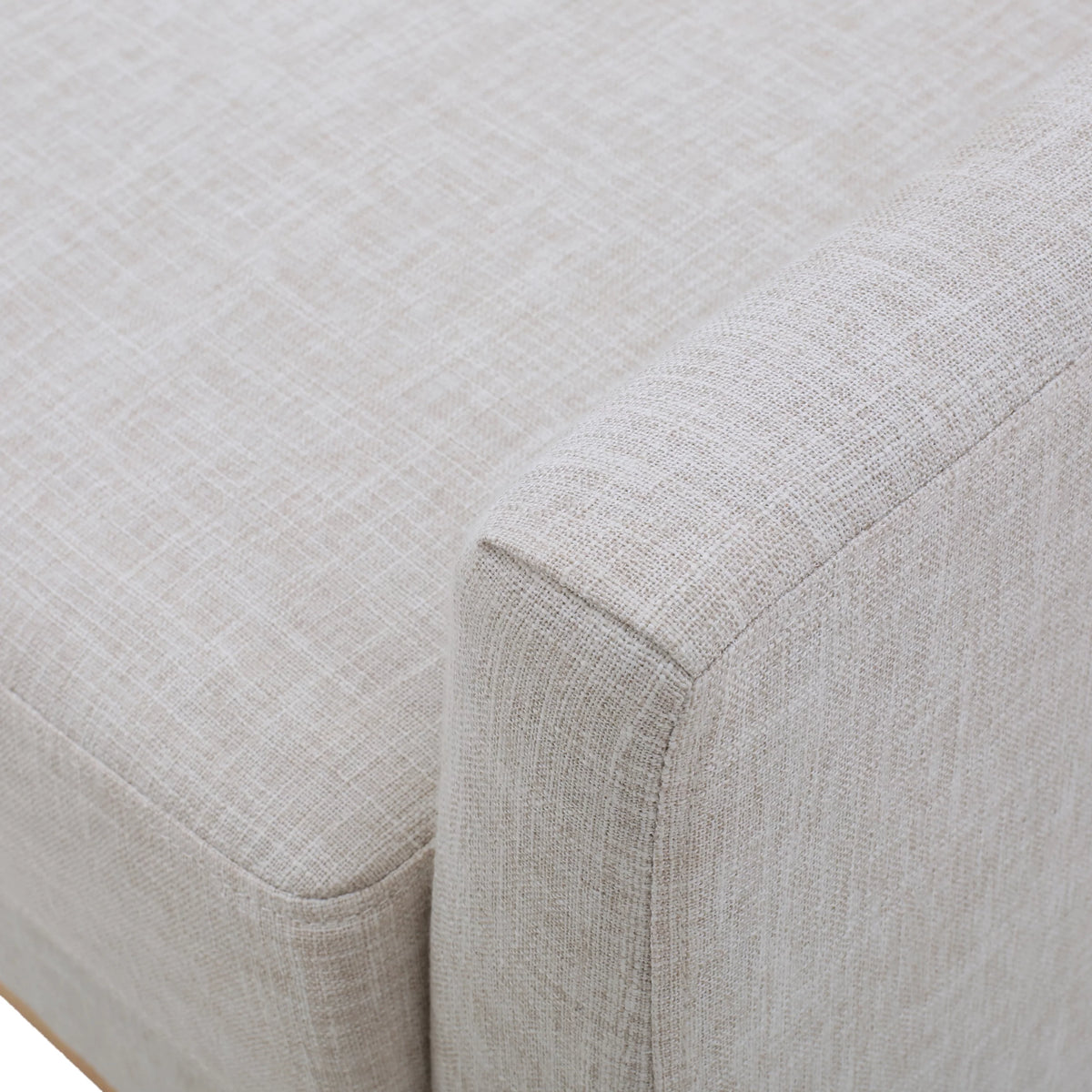 Beige Fabric Accent Chair Z45874