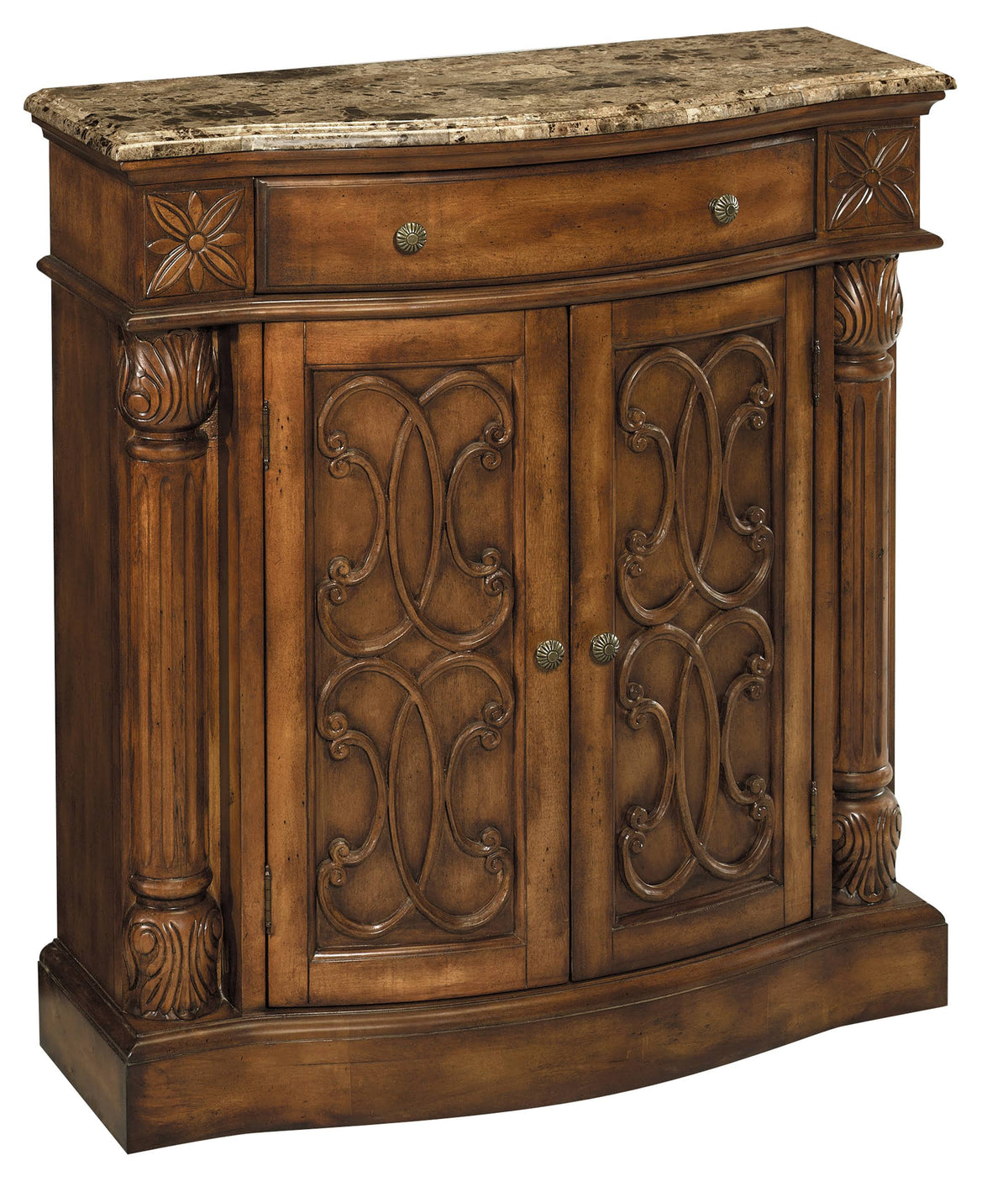 Aged Pecan Cabinet P65981