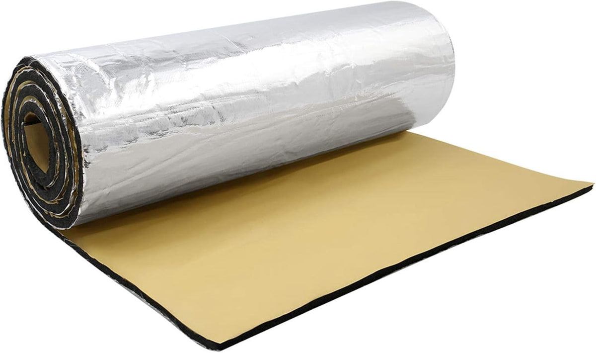 6.46sqft Car Sound Deadener Aluminum Foam Mat L616285