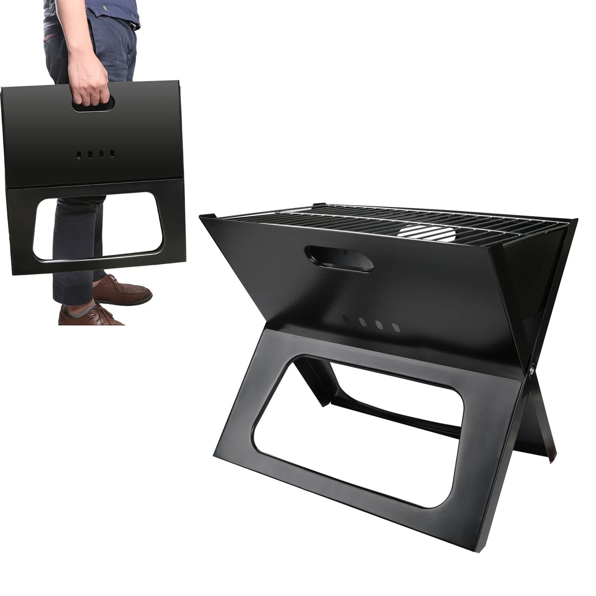 Portable Foldable Charcoal BBQ Grill U878