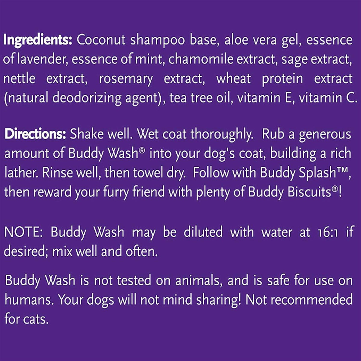 Lavender & Mint Dog Shampoo & Conditioner K649
