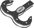 Tow Hook Hitch Step, 50,000 lb Breaking, 2" Shank, Black & White H4506