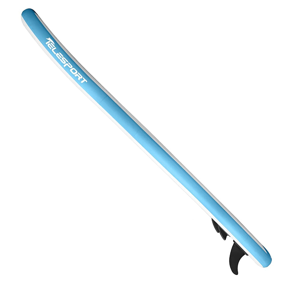 White & Blue Inflatable SUP Paddleboard with Accessories L37280