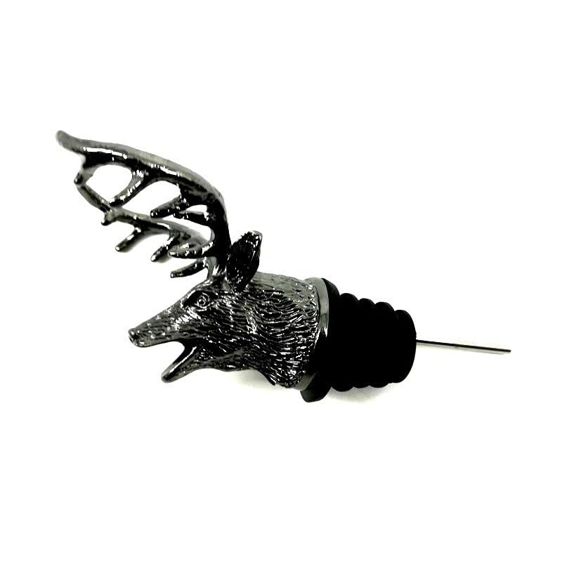 Creative Elk Head Wine Pourer Bottle Stopper G310