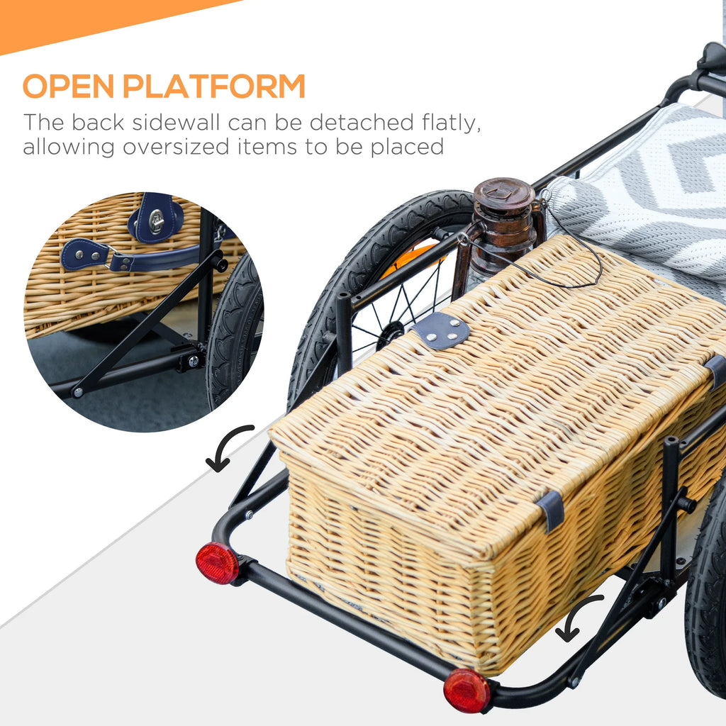 Bike Trailer Wagon with Storage Box K505895