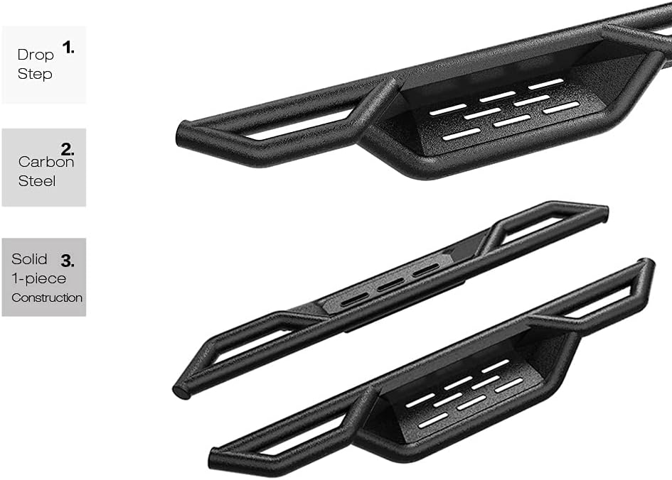Drop Down Style Running Boards Side Step Rock Slider M250