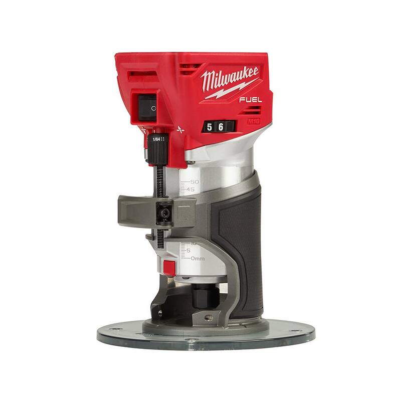 18V Lithium-Ion Brushless Cordless Compact Router with 5.0 Ah Battery H9207