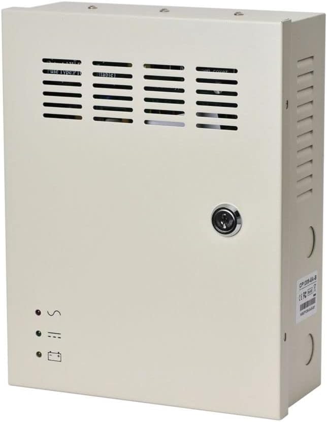 18 Channel 12V 20Amp DC Metal Boxed Cabinet Regulated UPS Power Supply Unit Pack of 2 M7820