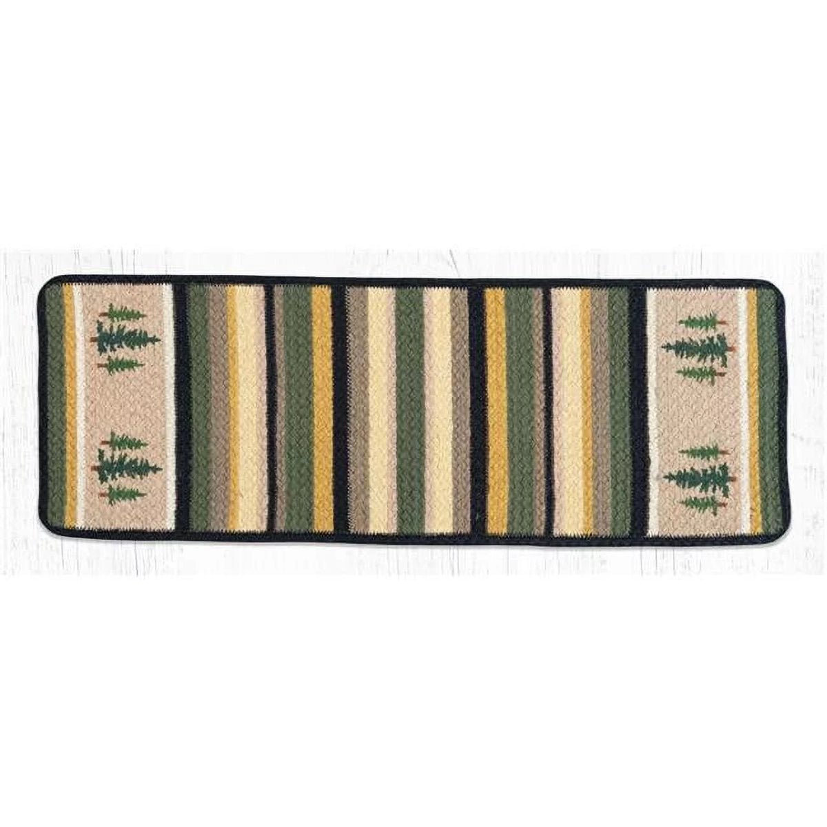 13 x 36 in. Oblong Printed Table Rug Y63645