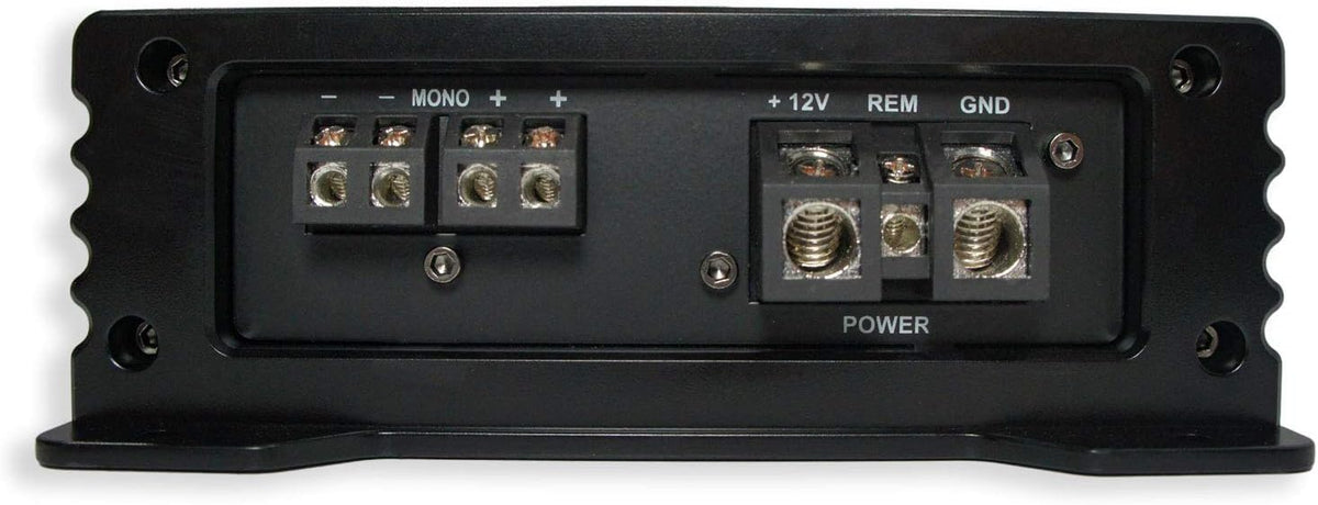 Dual 10" Loaded Sub Box Enclosure with Amplifier and 4 Gauge Amp Install Kit J4685