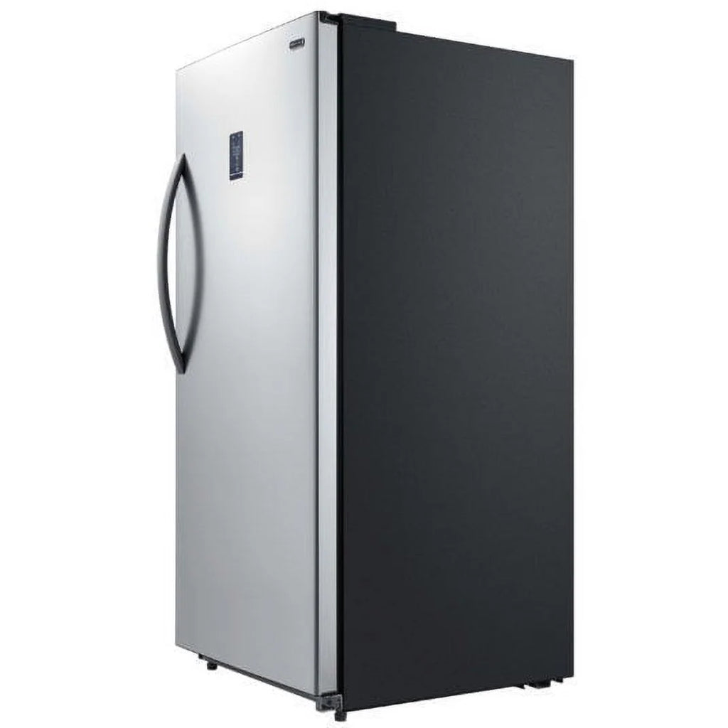 13.8 cu.ft. Convertible Upright Freezer Refrigerator Stainless Steel L911639
