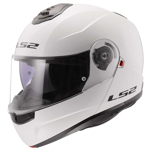 Modular Motorcycle Helmet with SunShield Gloss Black X-Small S873