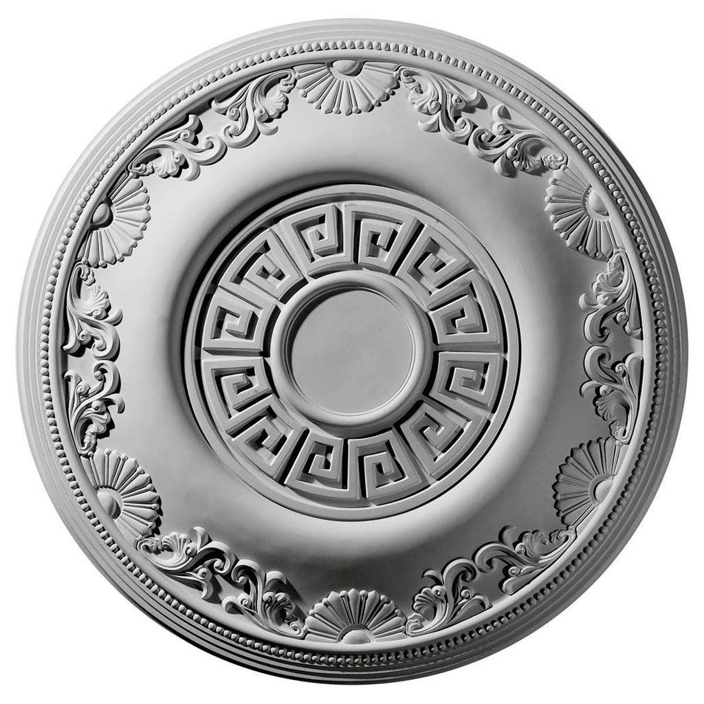 Hand-Painted Flash Copper Ceiling Medallion J6628