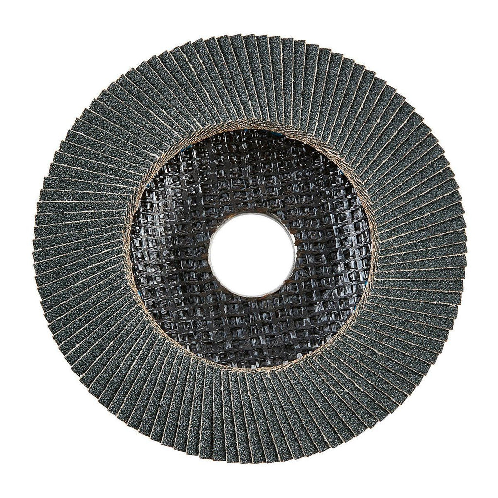4-1/2 in. 80-Grit Type 27 Flap Disc with Fiberglass Backing and Zirconia Grain R474